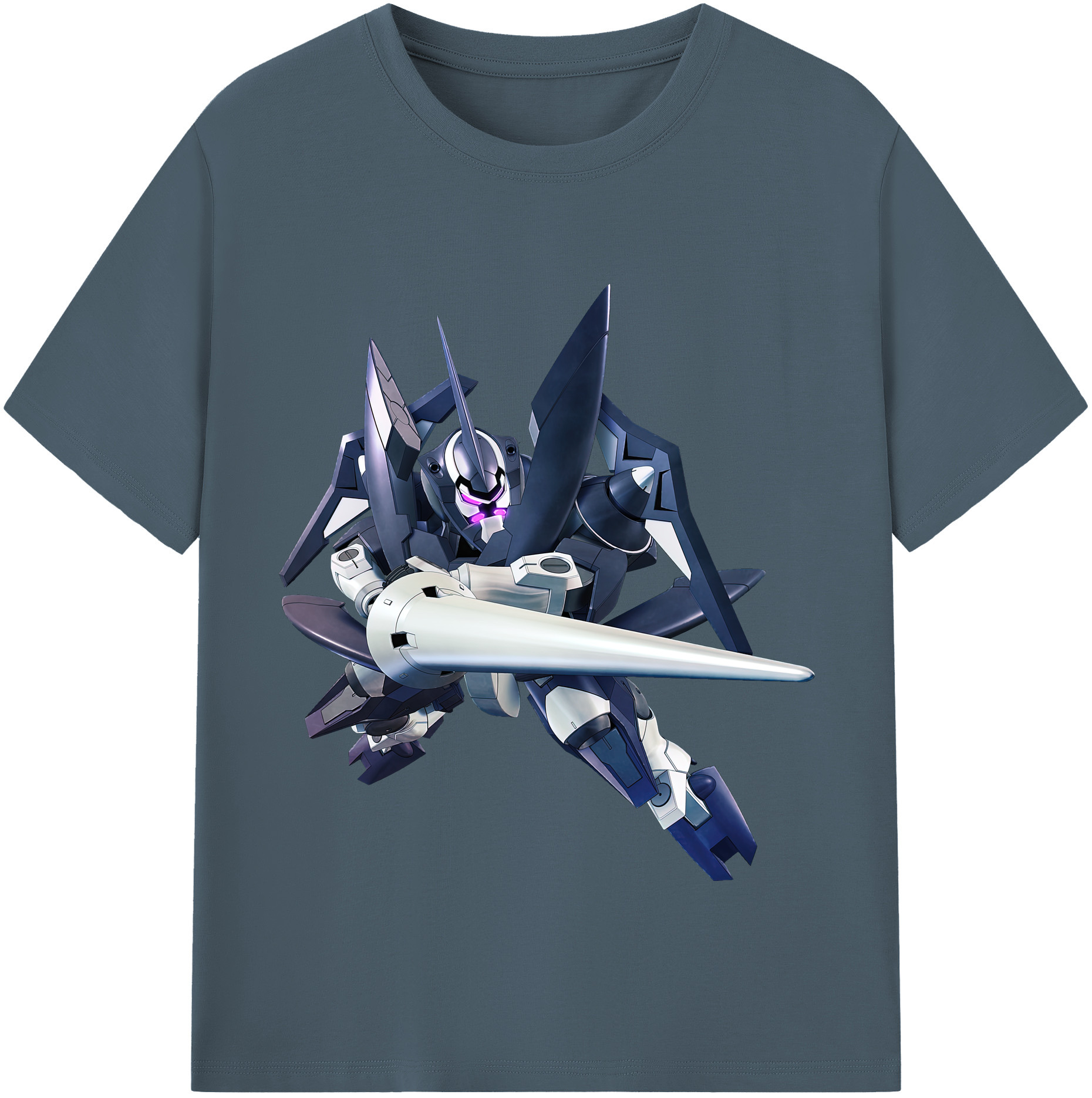 （画像用） 機動戦士ガンダム Mobile Suit Gundam 綿100％半袖Tシャツ（フロントプリント）